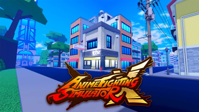 Anime Fighting Simulator X cover art on Roblox