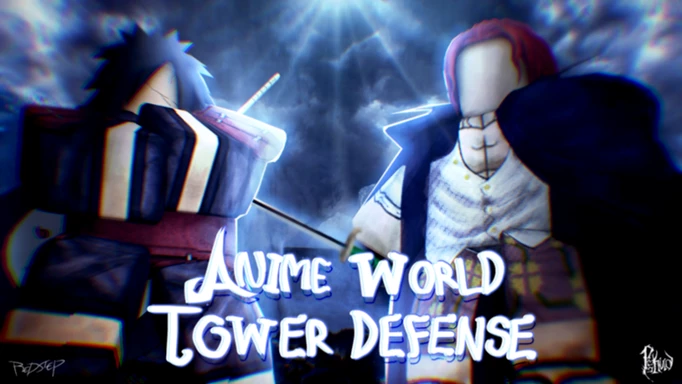 Anime World Tower Defense characters Madara and Shanks