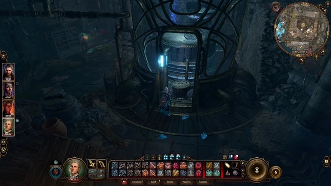 Image of the Arcane Tower engine in Baldur's Gate 3