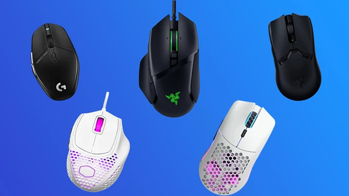 An image of various mice with claw grip