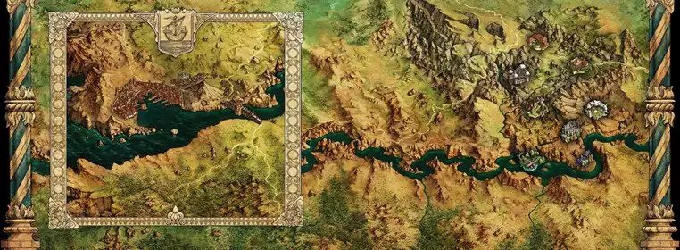 How big is the Baldur's Gate 3 map size?