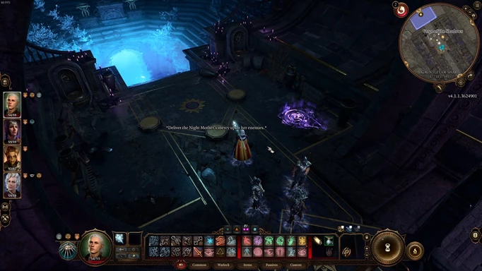 an image showing how to find the Nightsong in Baldur's Gate 3