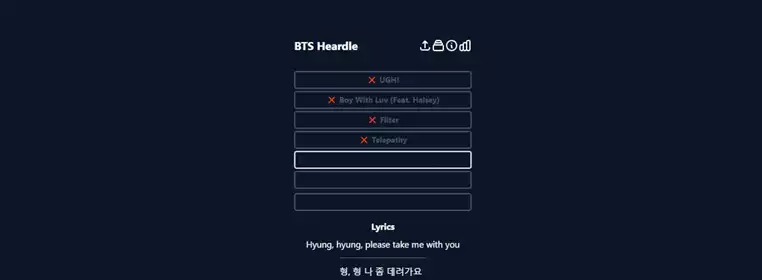 BTS Heardle answer today: Monday 15 May 2023