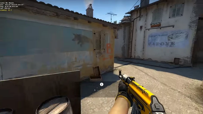an image of bunny hopping in CSGO