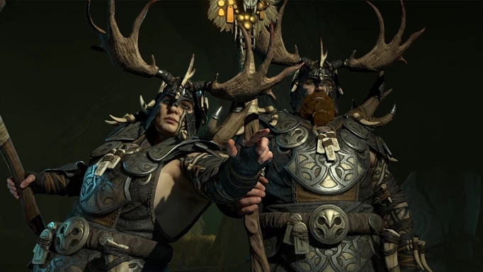 Image of the Druid class in Diablo 4
