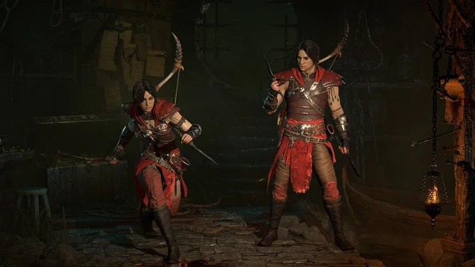 Image of the Rogue class in Diablo 4, which has been changed in update 1.1.1