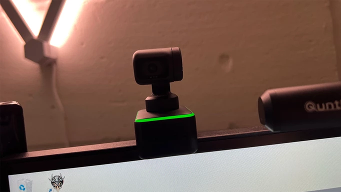 Insta360 Link on a monitor