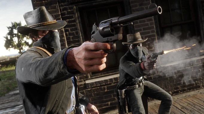 an image of Red Redemption 2, one of the best games to use with NVIDIA Reflex