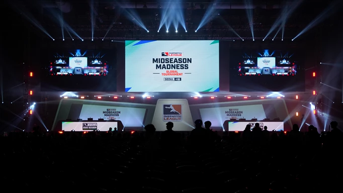 Midseason Madness stage front