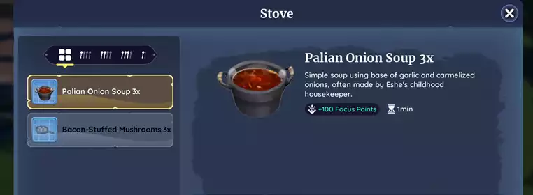 Palia Half Boiled quest: Where to find Palian Onion Soup recipe & how to make
