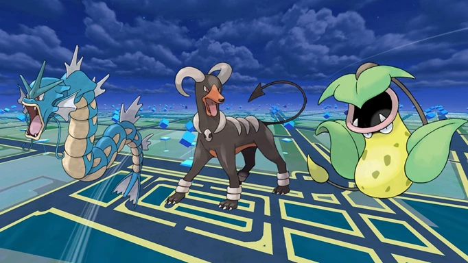 Gyarados, Houndoom, and Victreebel, of which you'll need to use the best counters on to beat Sierra in Pokemon GO