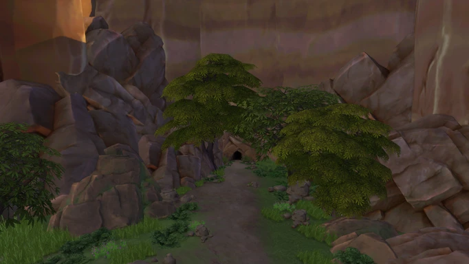 Dreadhorse Caverns location in The Sims 4 Horse Ranch