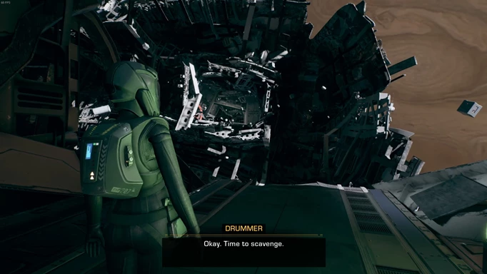 an image of the zero gravity section in Telltale's The Expanse Episode 1